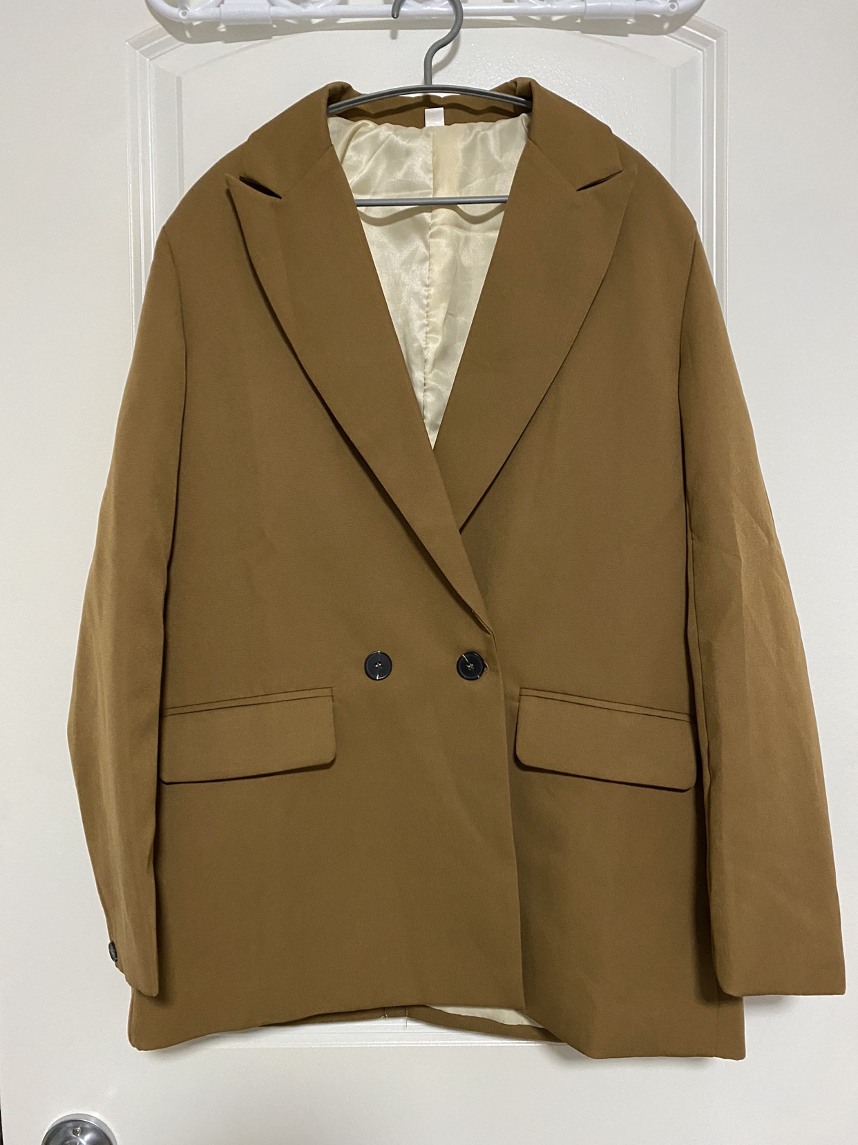 NEW Mocha Brown Blazer thumbnail