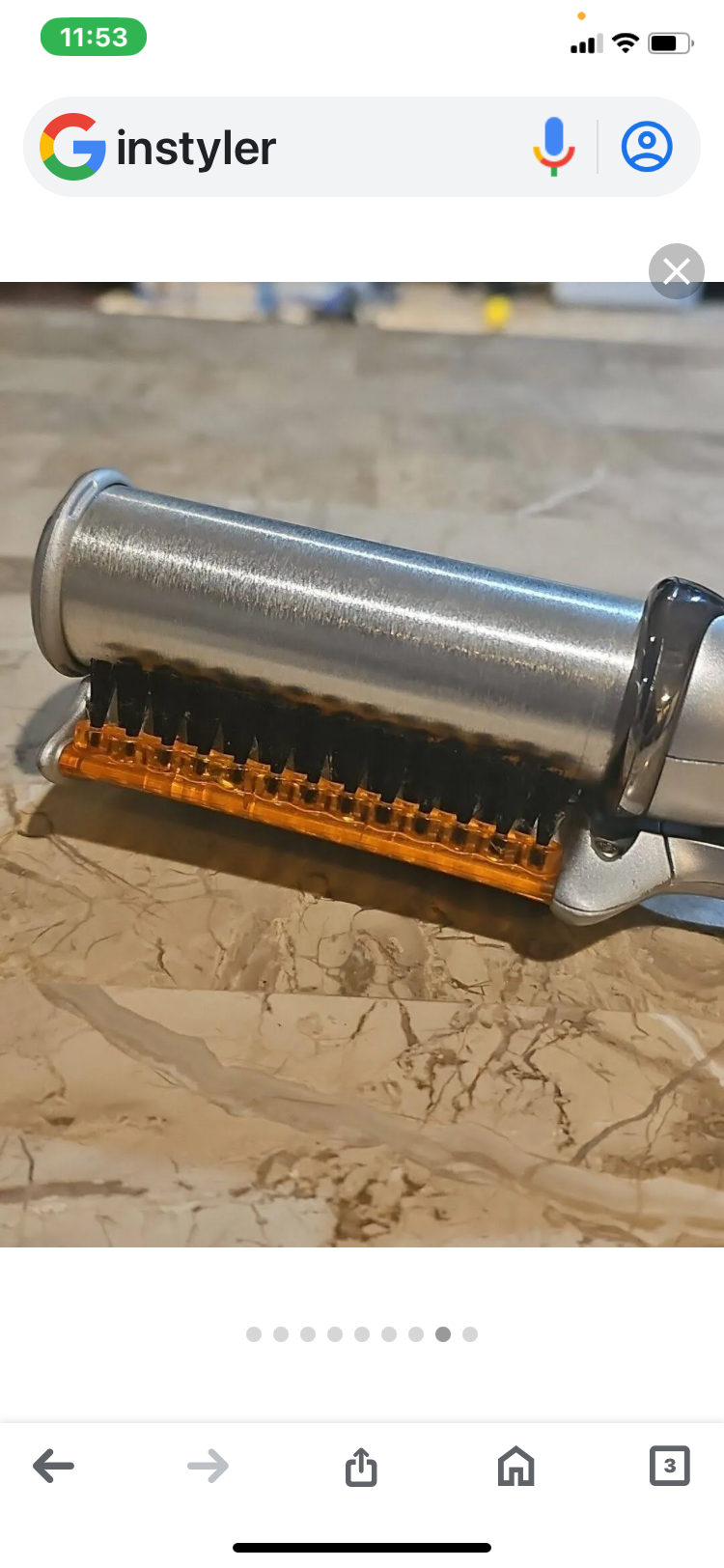 Instyler hair straightener image indicator(5)