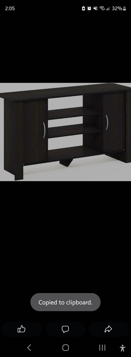 Espresso TV stand