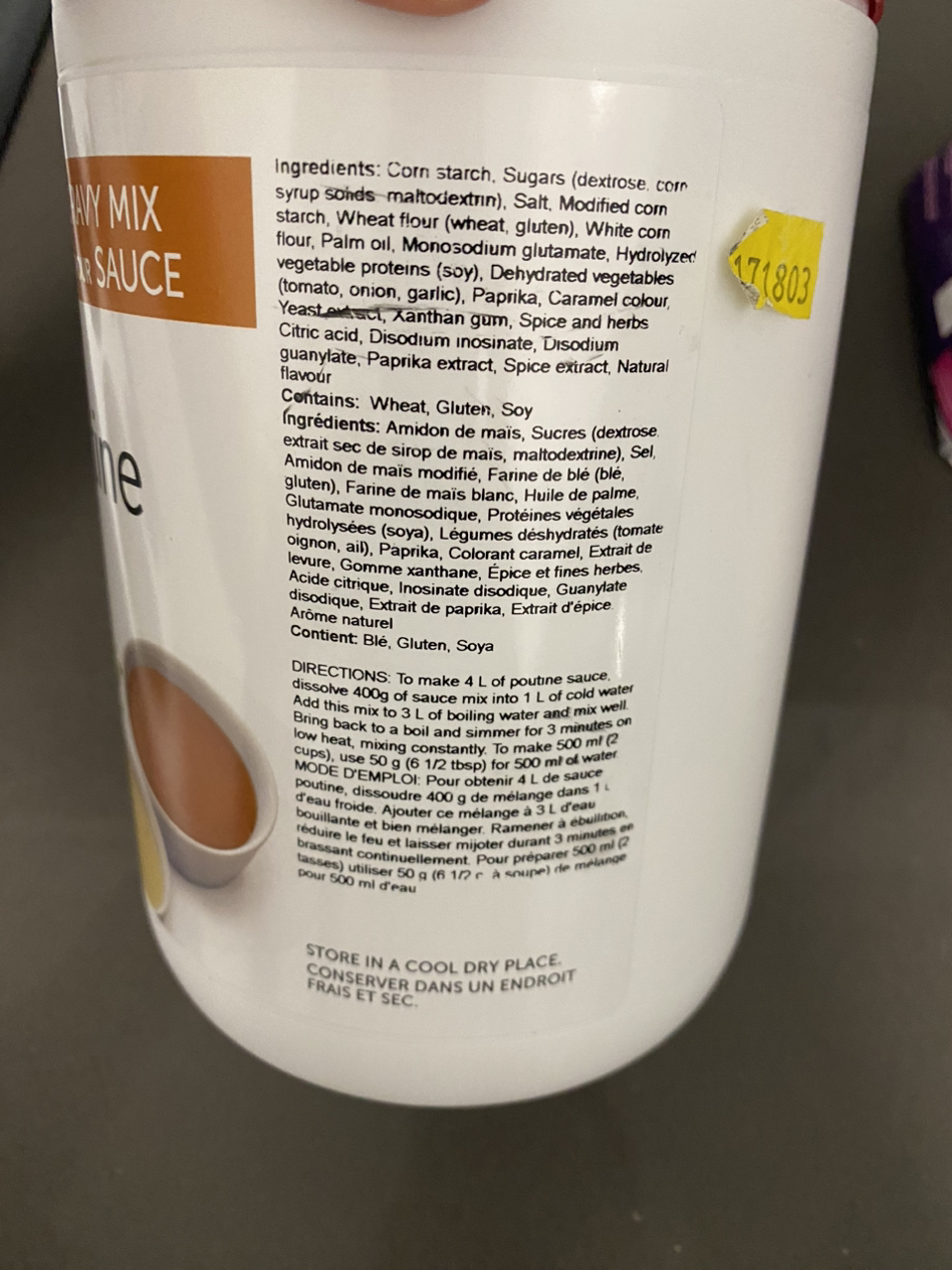 #freecycle Poutine powder - photo 2
