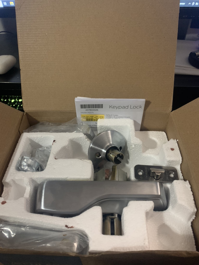 Shlage Keypad Lock! New in box! image indicator(2)