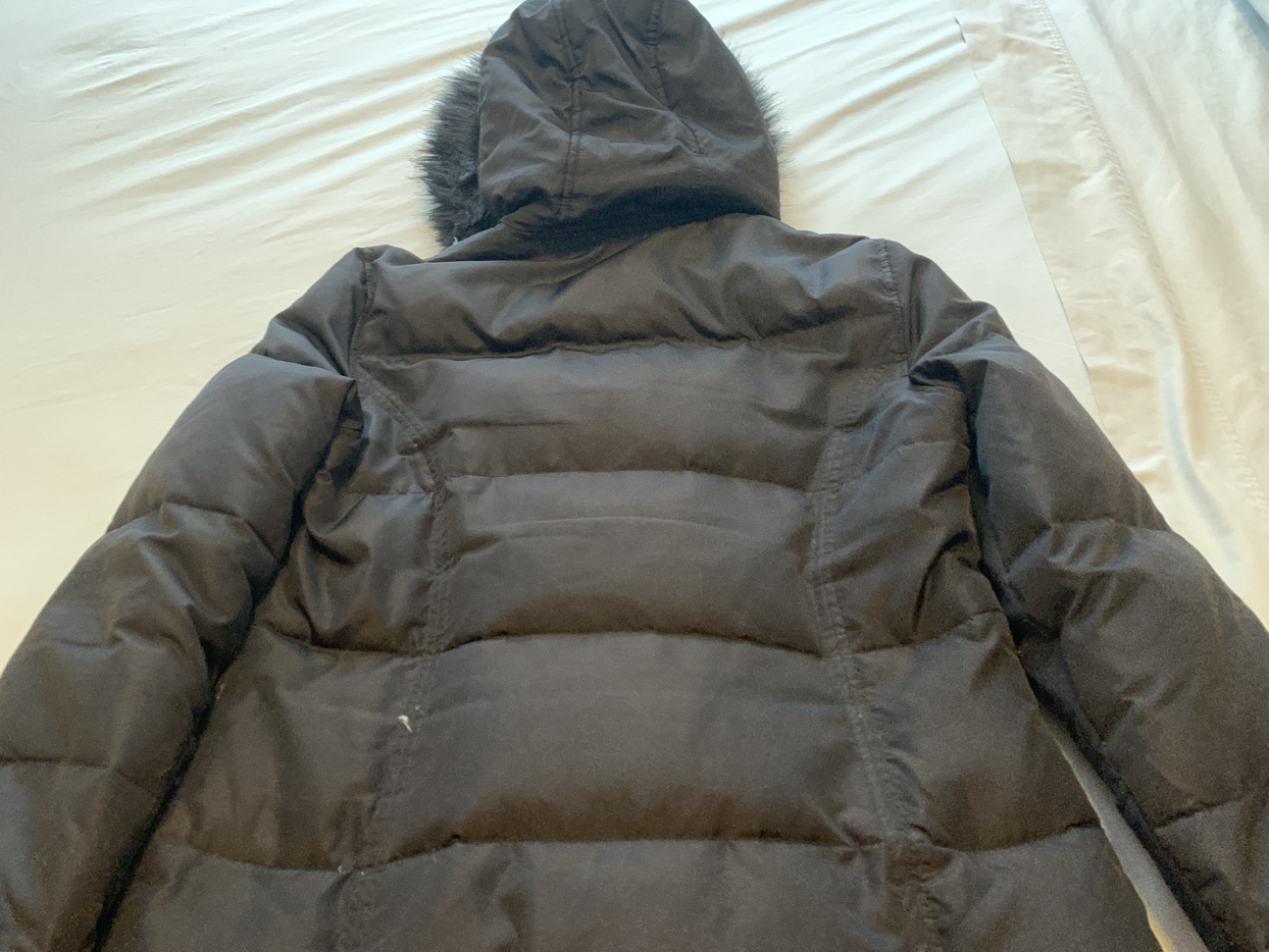 Calvin Klein long hooded jacket. image indicator(8)