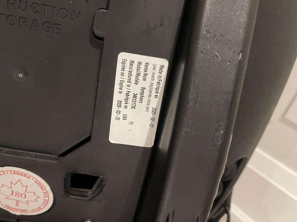 Evenflo car seat - photo 4