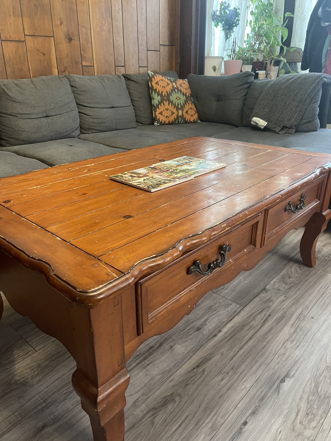 Wooden coffee  table