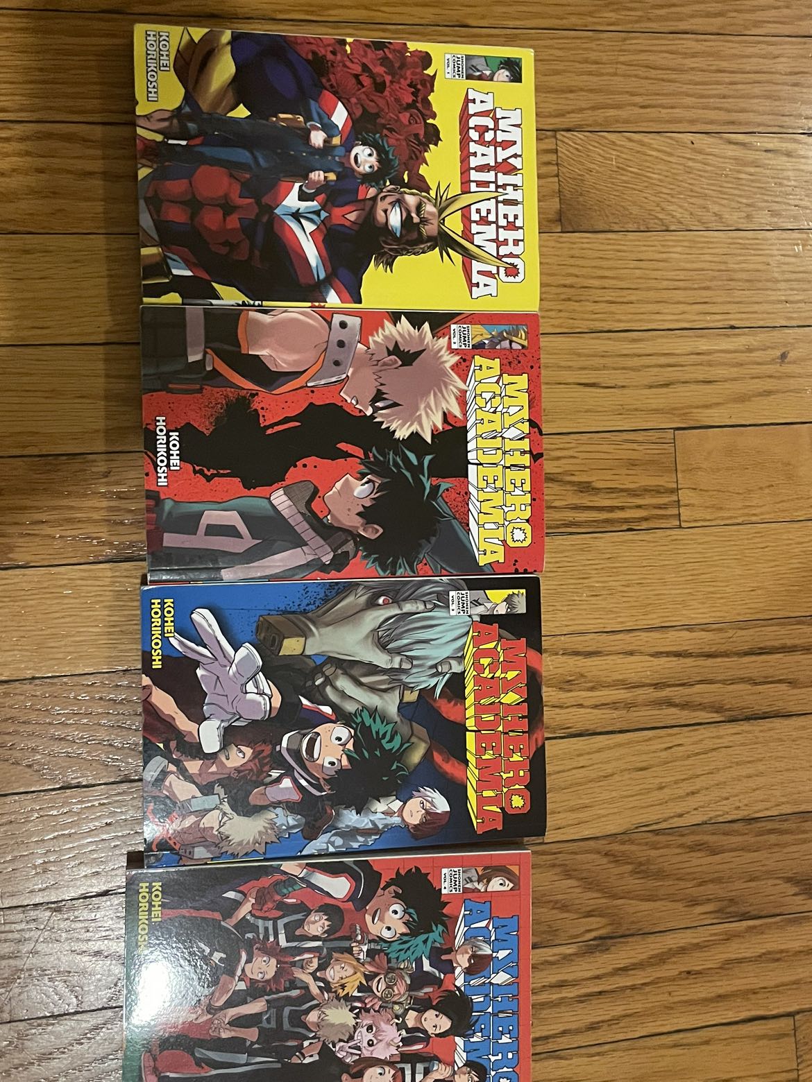 Used manga books