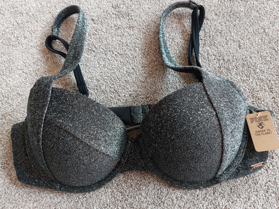 Brand New PINK 2 piece swimwear size M top S bottom image indicator(4)