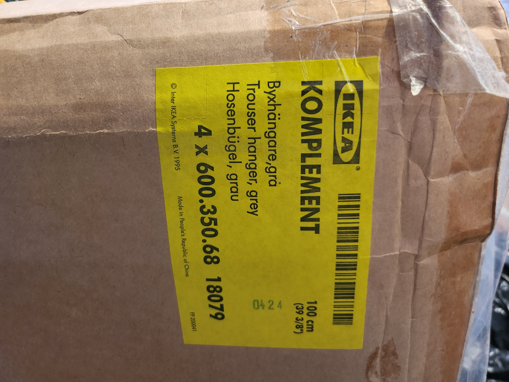 Ikea Komplement Pullout Pants Hanger for Pax Wardrobe image indicator(3)