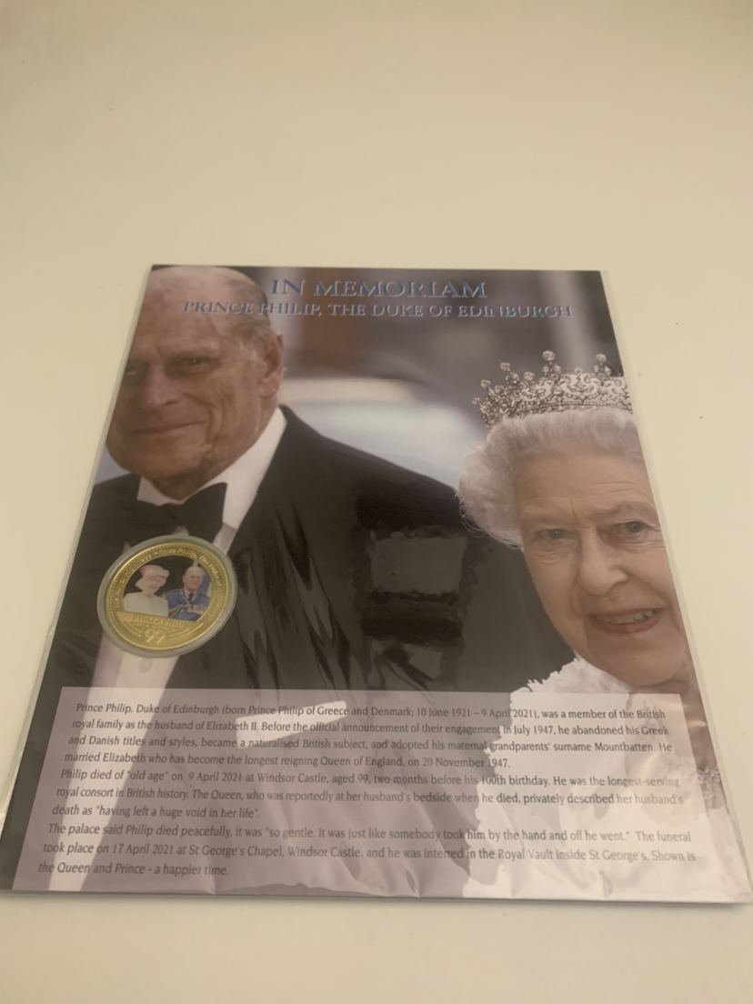 Prince Philip and Queen Elizabeth Coin
