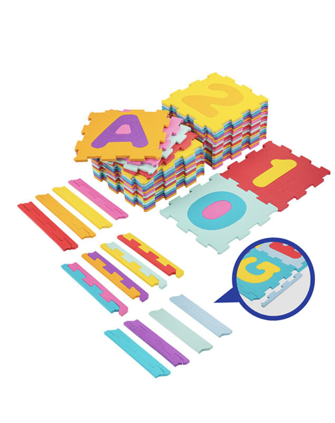 ‼️Moving Sale‼️Alex Letter and Number Foam Playmat image indicator(3)