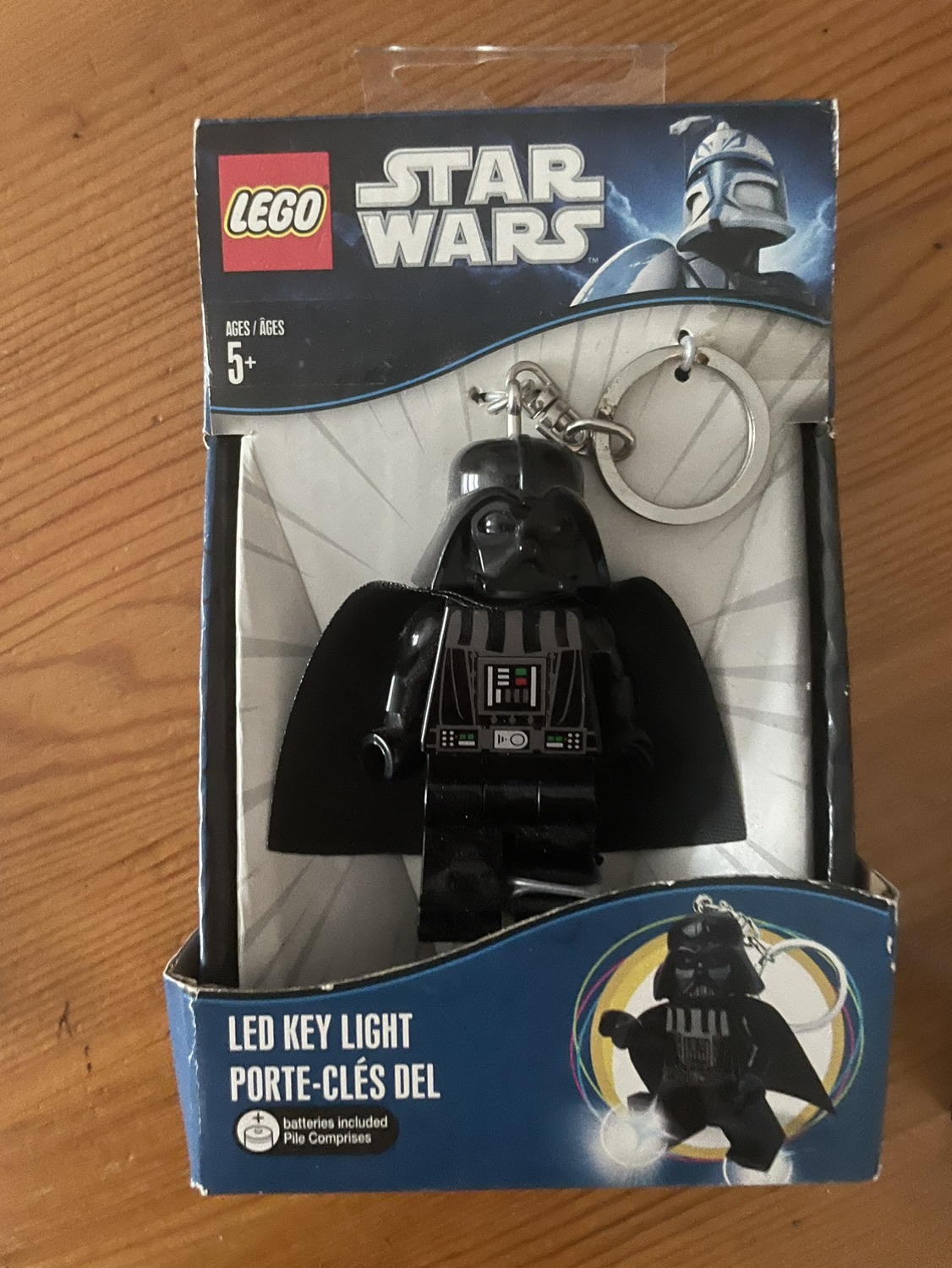 Luke’s father as a LEGO keychain mini flashlight