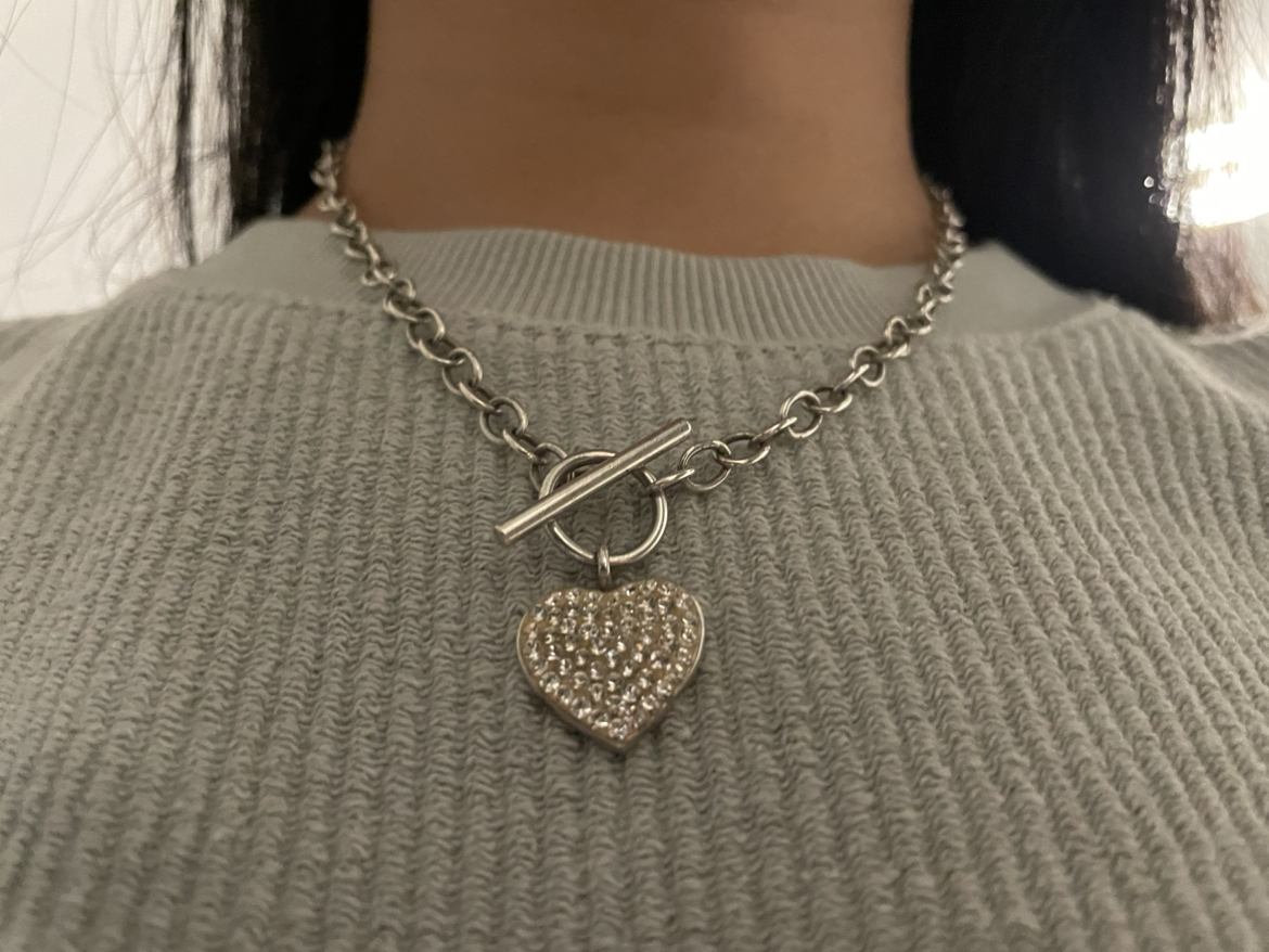 Silver Cubic Zirconia Necklace thumbnail
