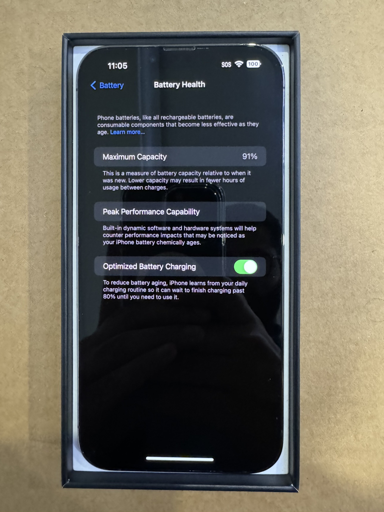 iPhone 13 Pro Max 256 GB Graphite - photo 2