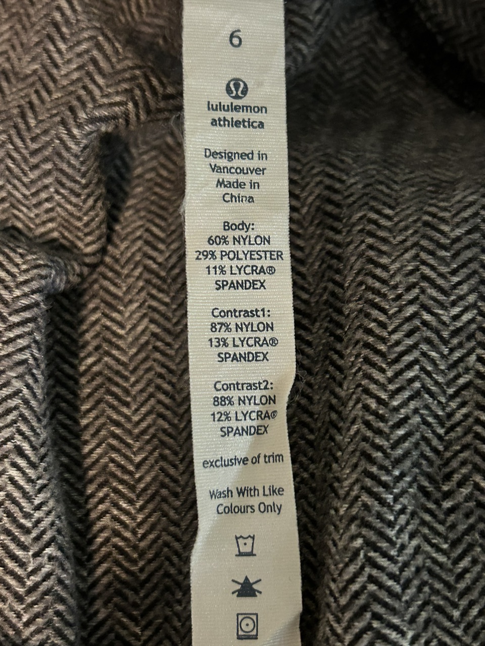 Grey Lululemon zip up - photo 4
