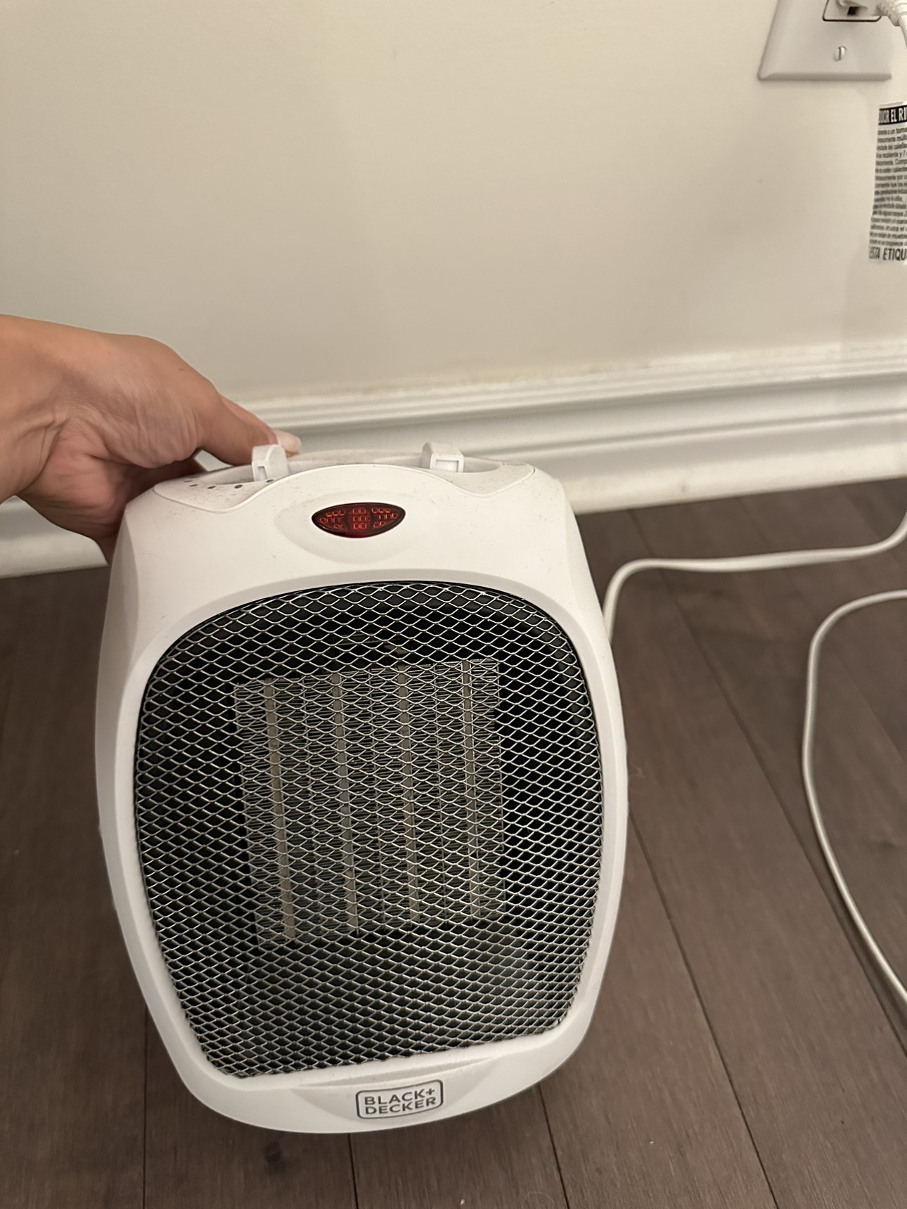 Black + Decker Portable space heater - 1500 W - photo 2