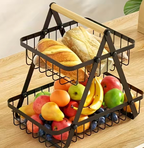 Brand new 2 tier fruit basket