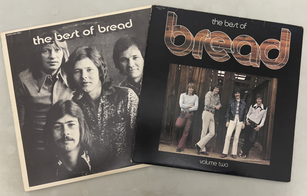 Vinyl record The best of Bread Vol 1 and 2 thumbnail