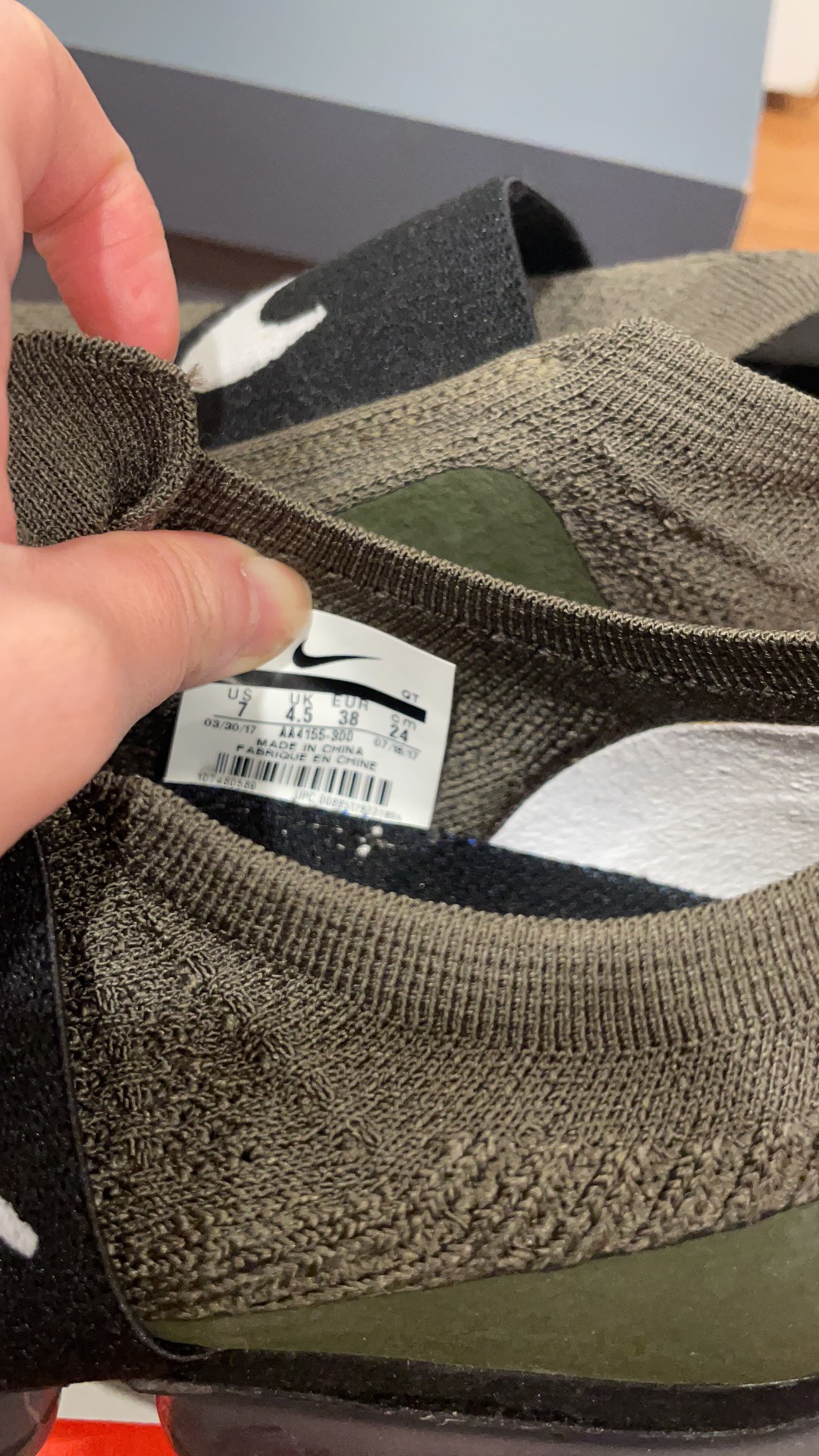 Nike vapormax US7 - photo 3