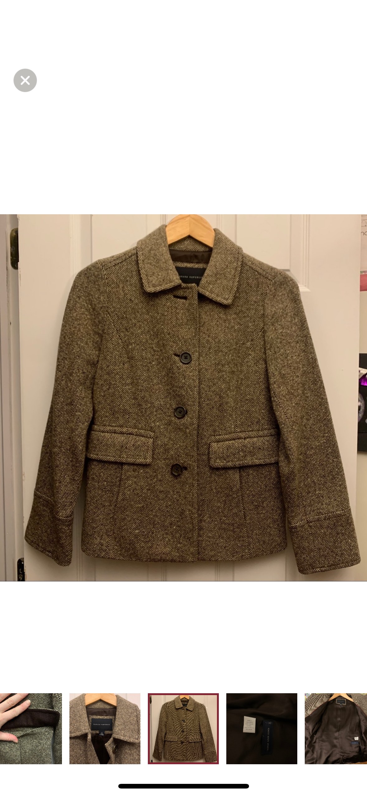 NWOT Banana Republic Jacket image indicator(6)