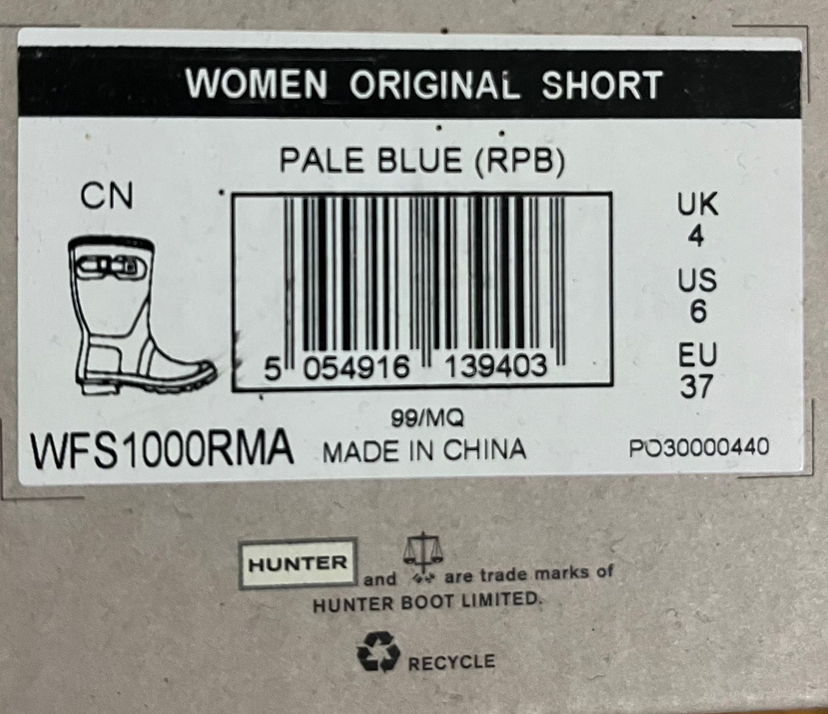 Hunter boots for woman, size US 6 image indicator(2)