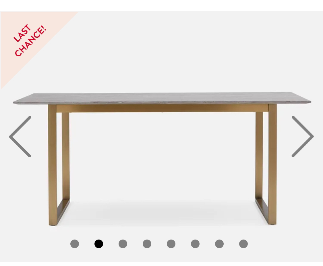 Gorgeous modern dining / kitchen table - like new! - photo 5