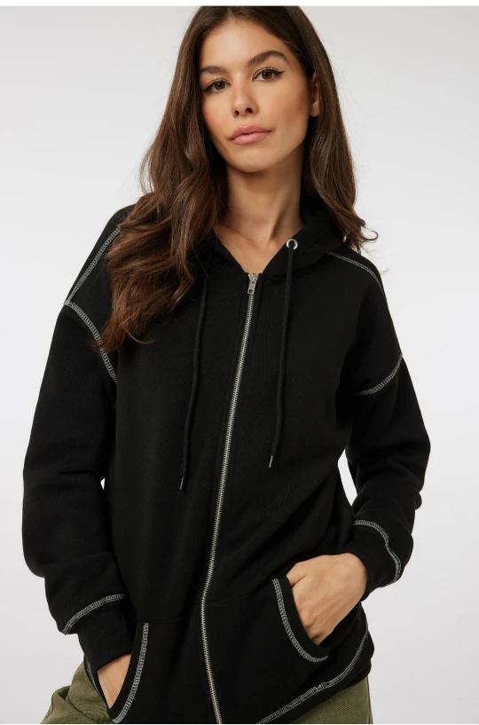 black hoodie - photo 2