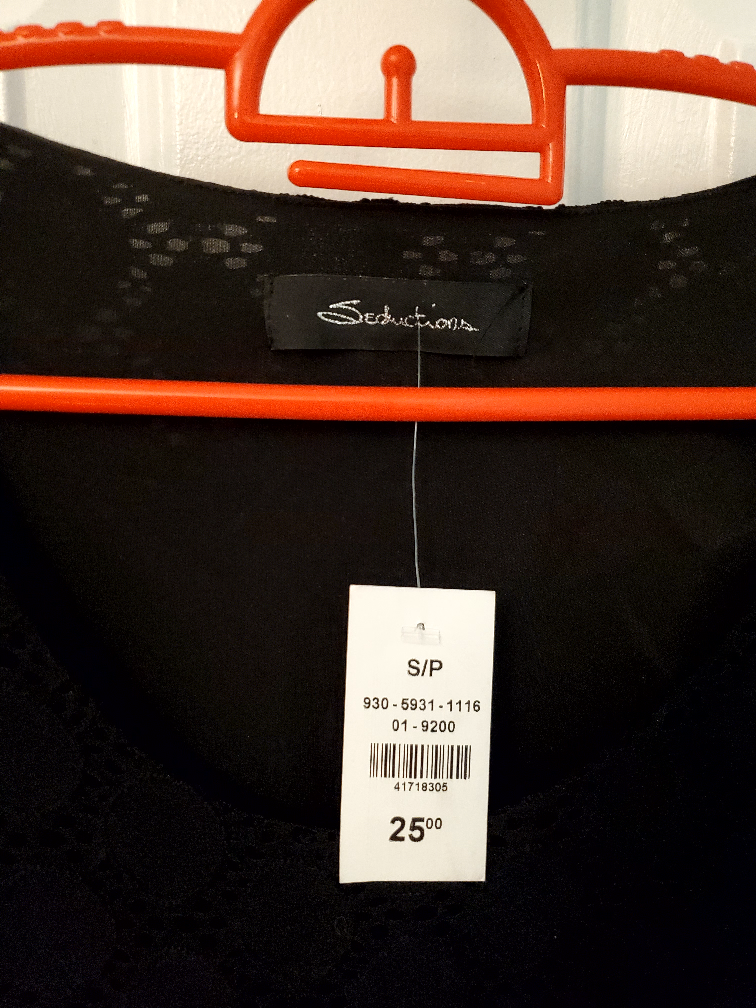 little black bodycon dress new with tag size s image indicator(2)