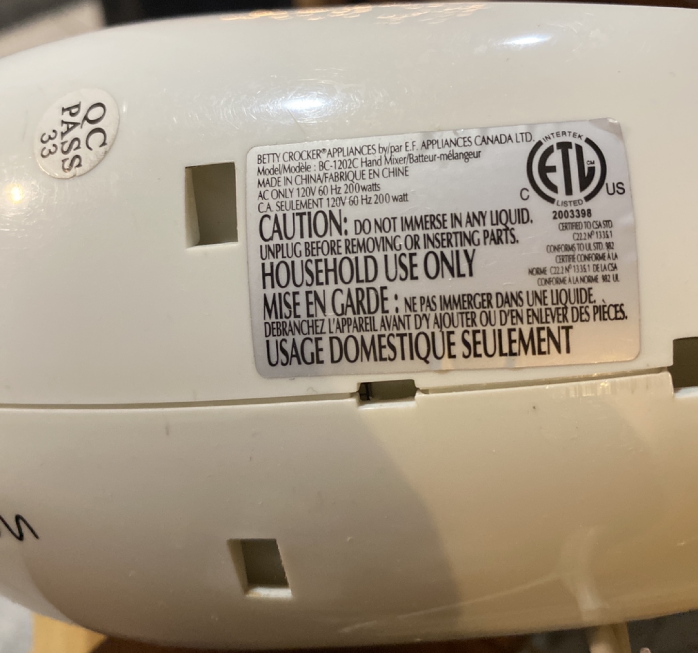 Hand Mixer - photo 2