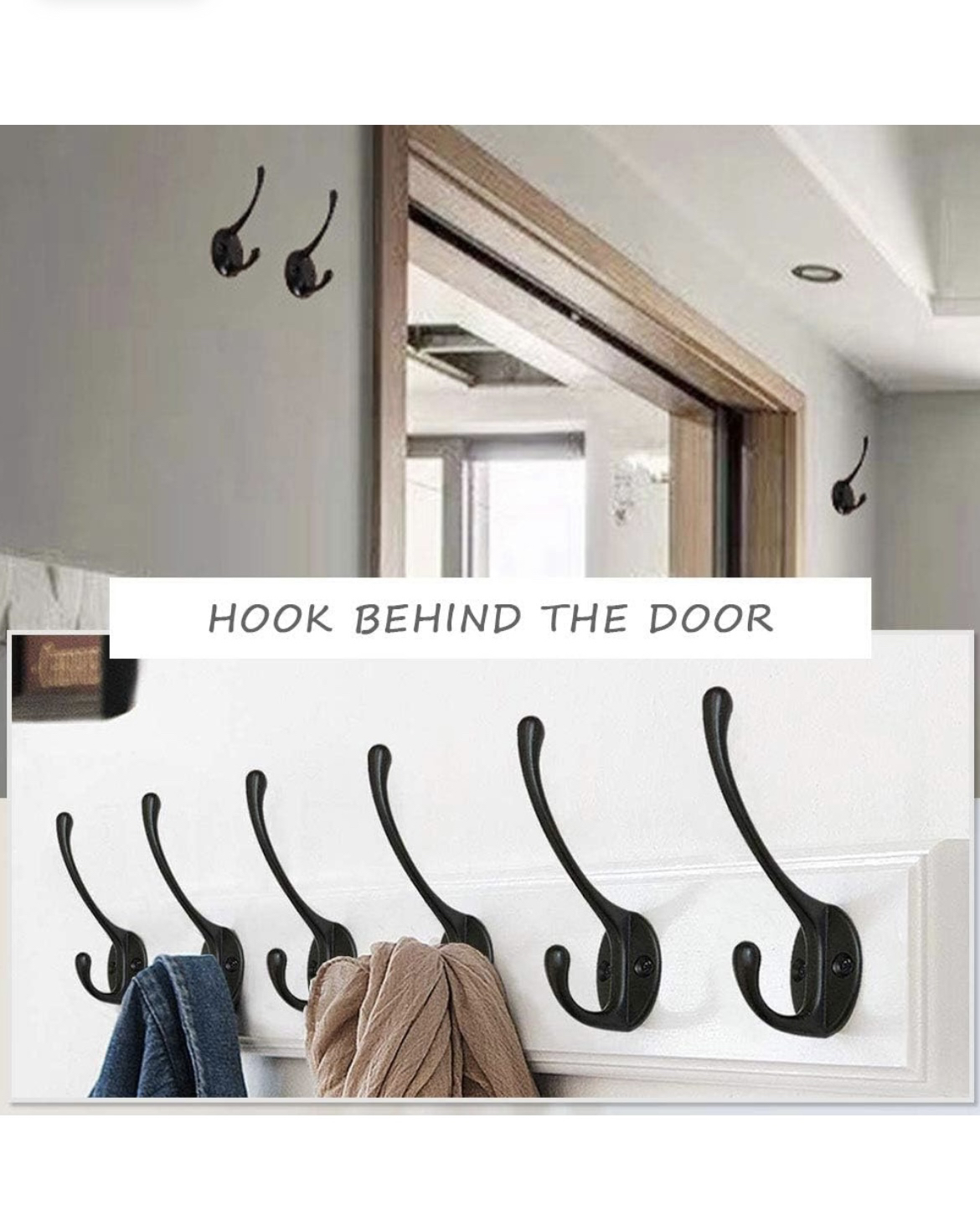 BNIB Coat Hooks image indicator(6)