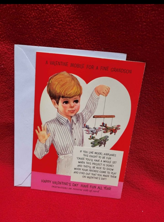 🥕 Vintage Valentine Card & Model Plane Activity thumbnail