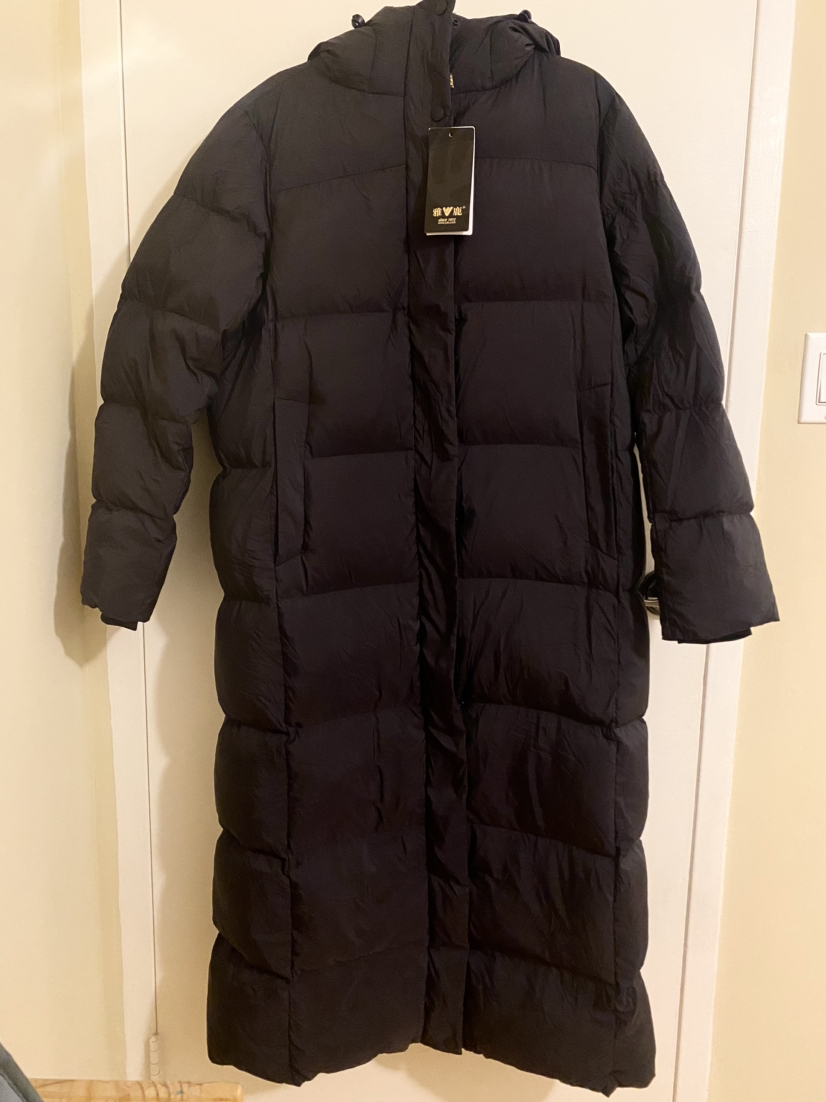 Brand New Long Down Coat Women L