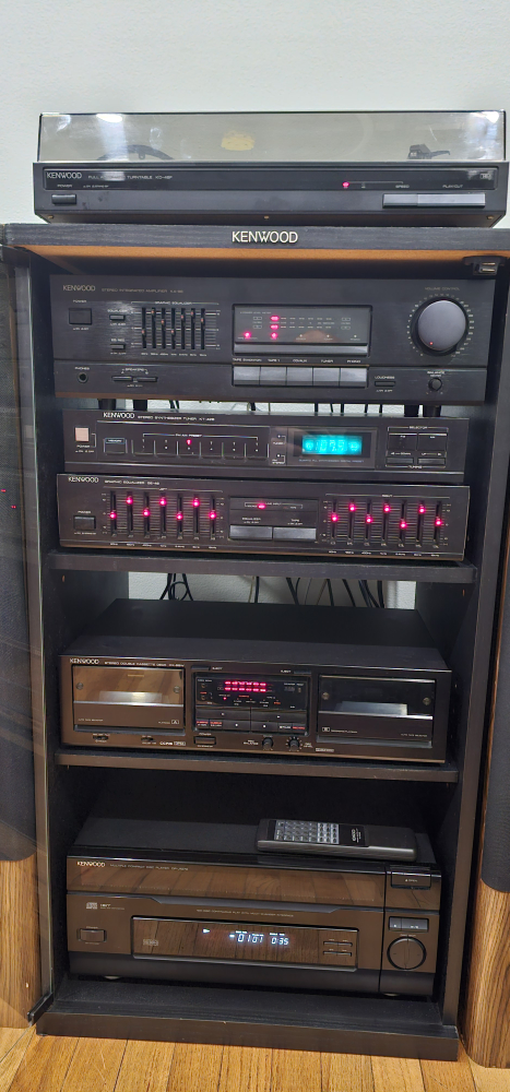 Vintage Kenwood Music System - photo 3