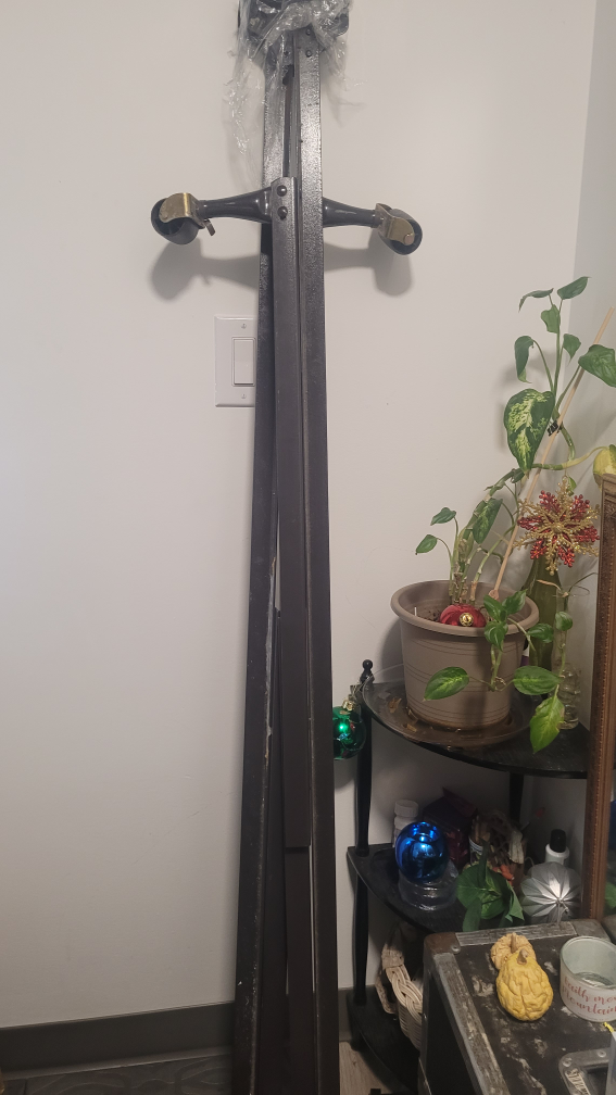 wrought iron bed rail. image indicator(3)