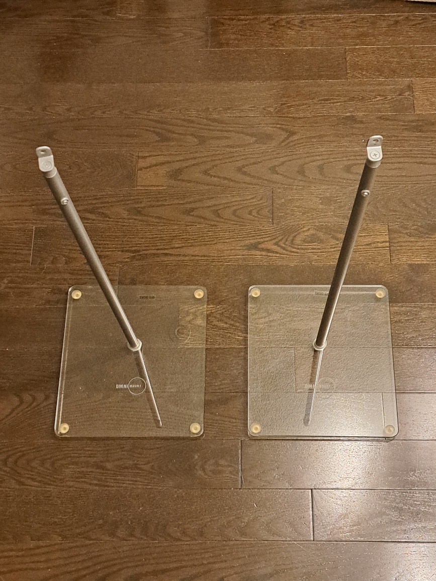 Set of 2 📢 speaker stands 📢 thumbnail