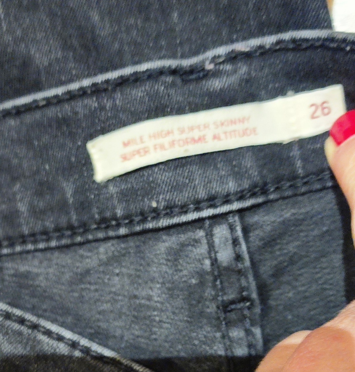 Levis Mile High Skiny Jeans image indicator(3)