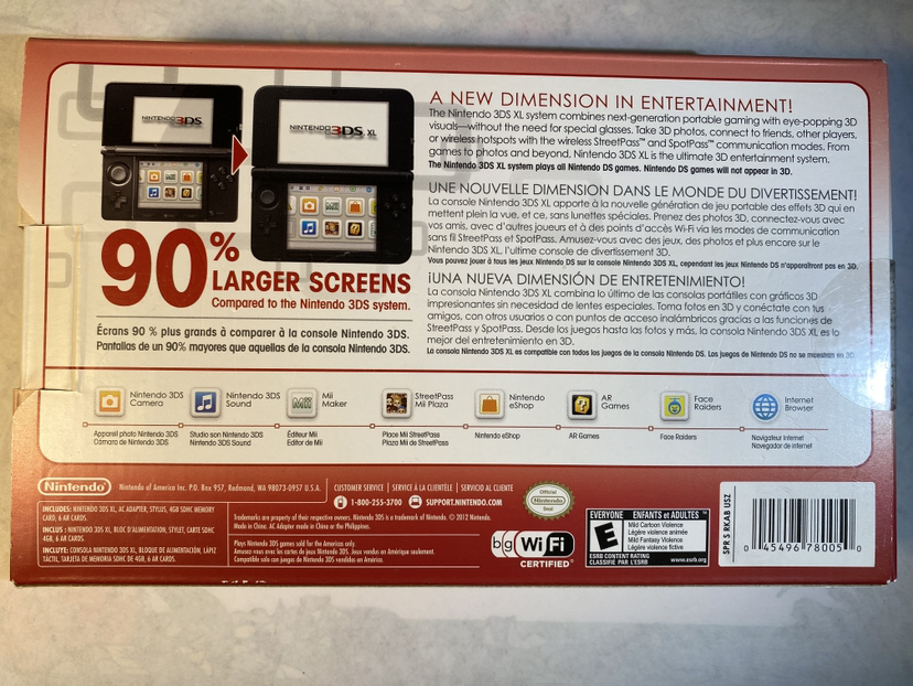 Nintendo 3DS XL Bundle + 3 Games image indicator(8)