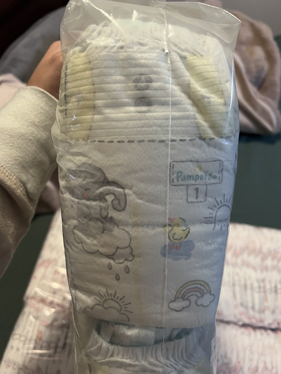 Baby dippers size 1 (100 Huggies - 50 pampers) - photo 2