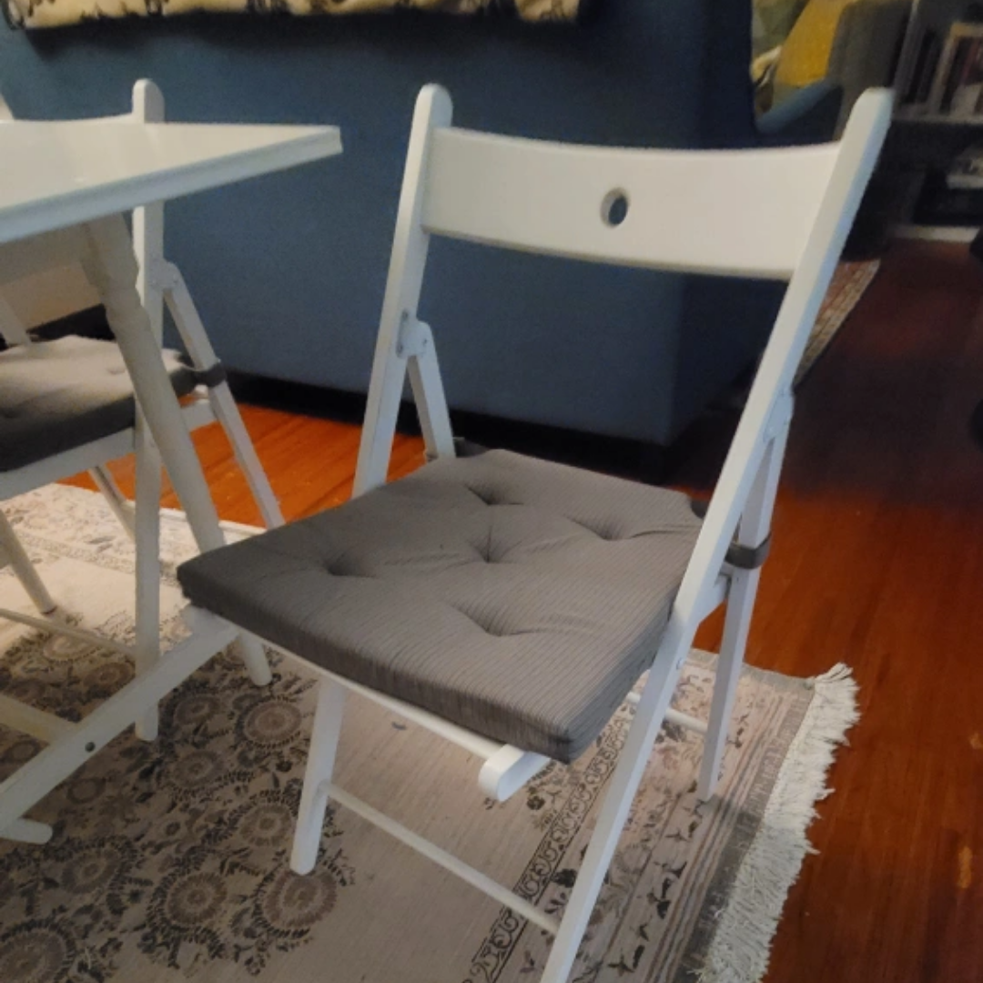 IKEA Dinning Table with Chairs - photo 3