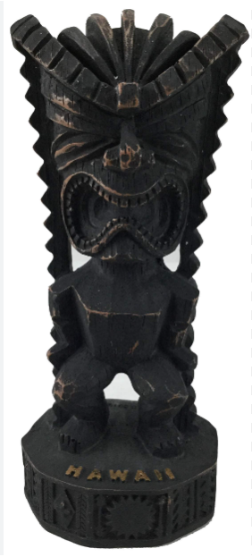 Hawaii God of Money 3" tall Tiki Figurine thumbnail