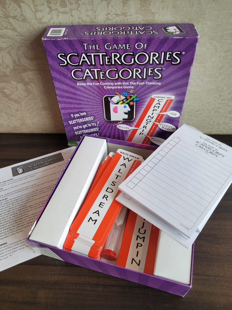 scattergories categories game - photo 3