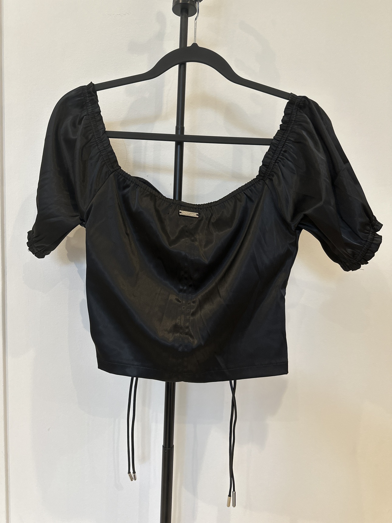 *NEW* Maniere de Voir black Silky top (6) - photo 3