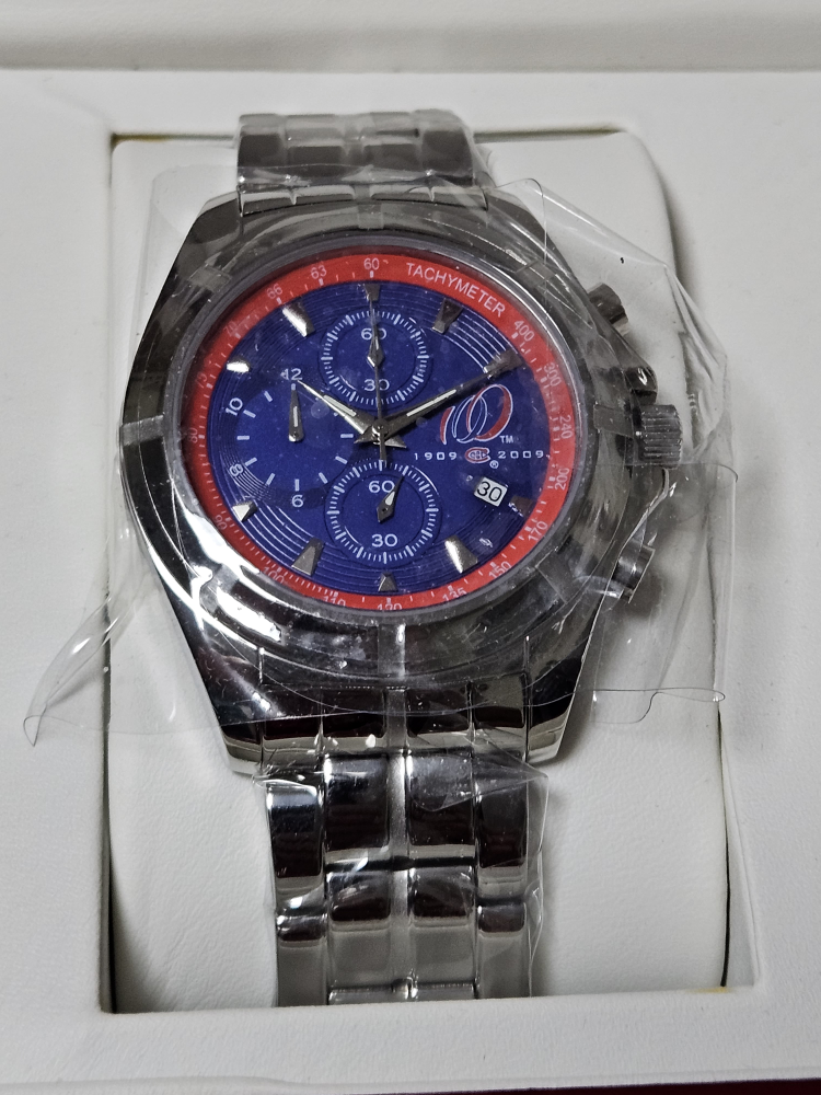 Montreal Canadians Anniversary 1909-2009 Collectable Watch - photo 4