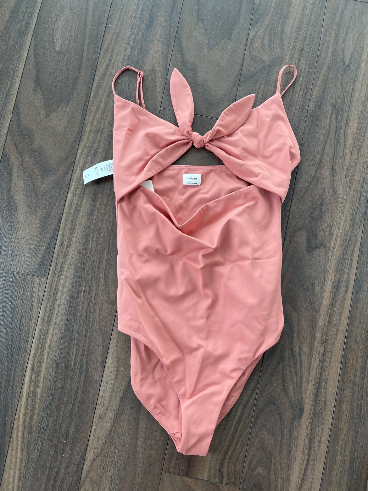 Pink Aritzia body suit