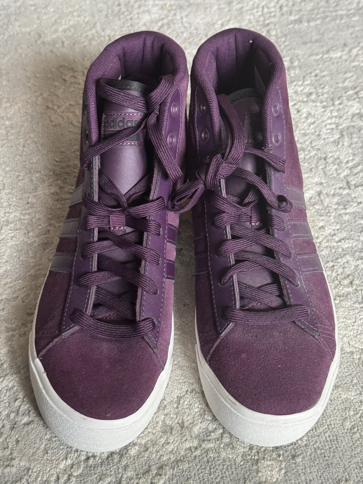 Adidas Neo Cloudform Women’s high tops NEW size 8 image indicator(2)