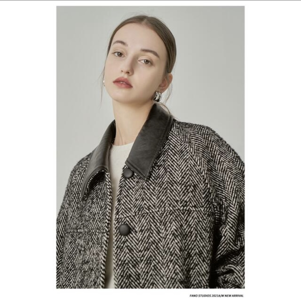 Fano studios Leather lapel  coat - photo 3