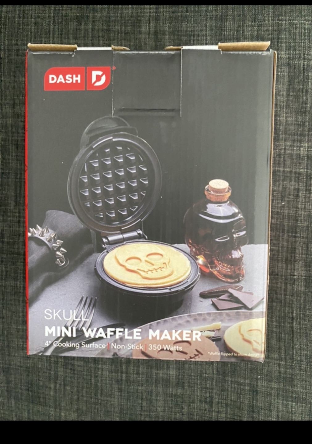 Brand new Dash skull waffle maker - photo 2