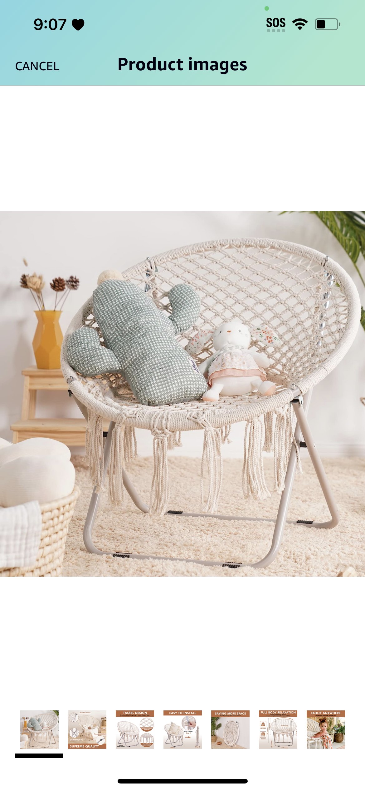 Moon chair #205 thumbnail