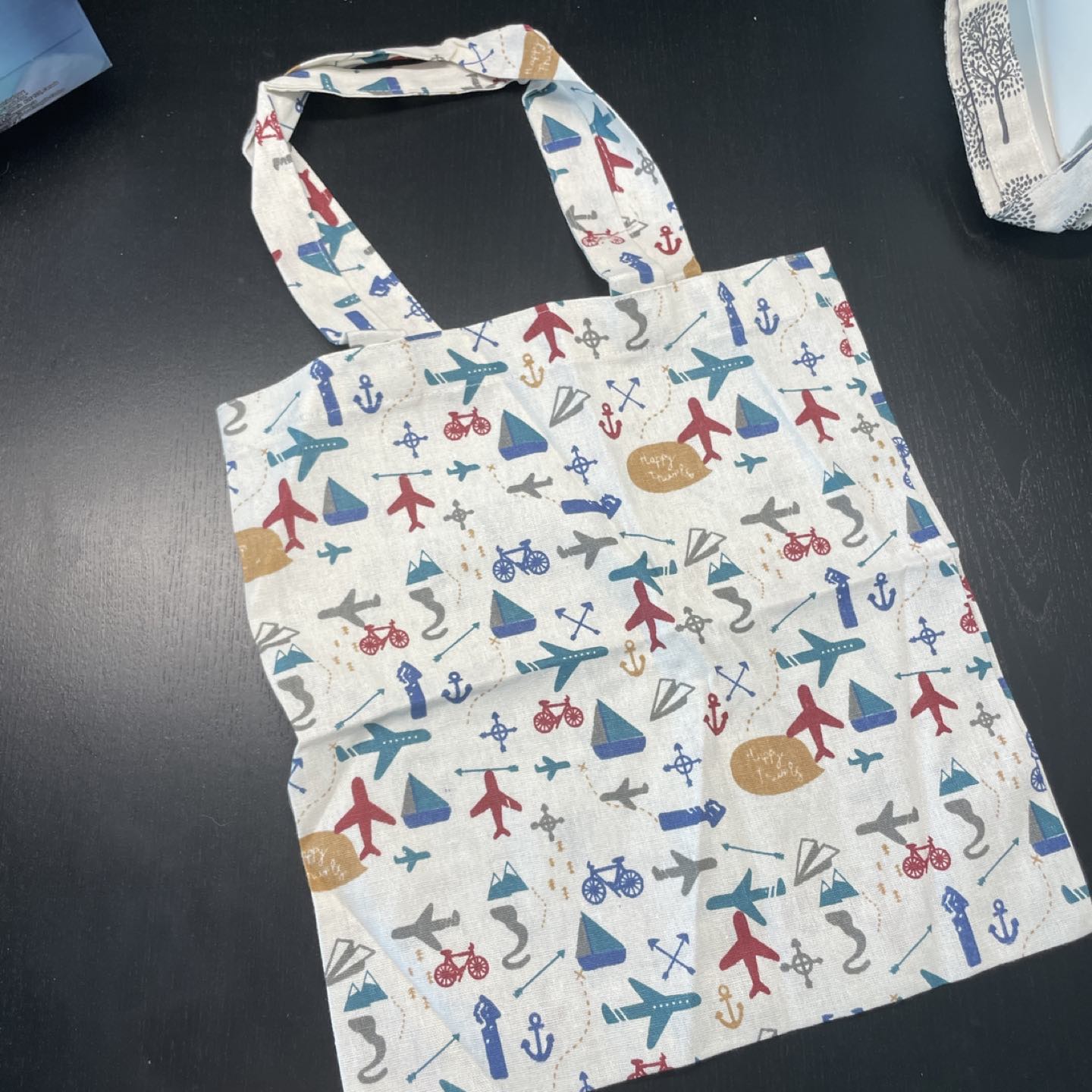 NEW❣️fabric tote bags - selling as a bundle of 4 for $10 image indicator(6)