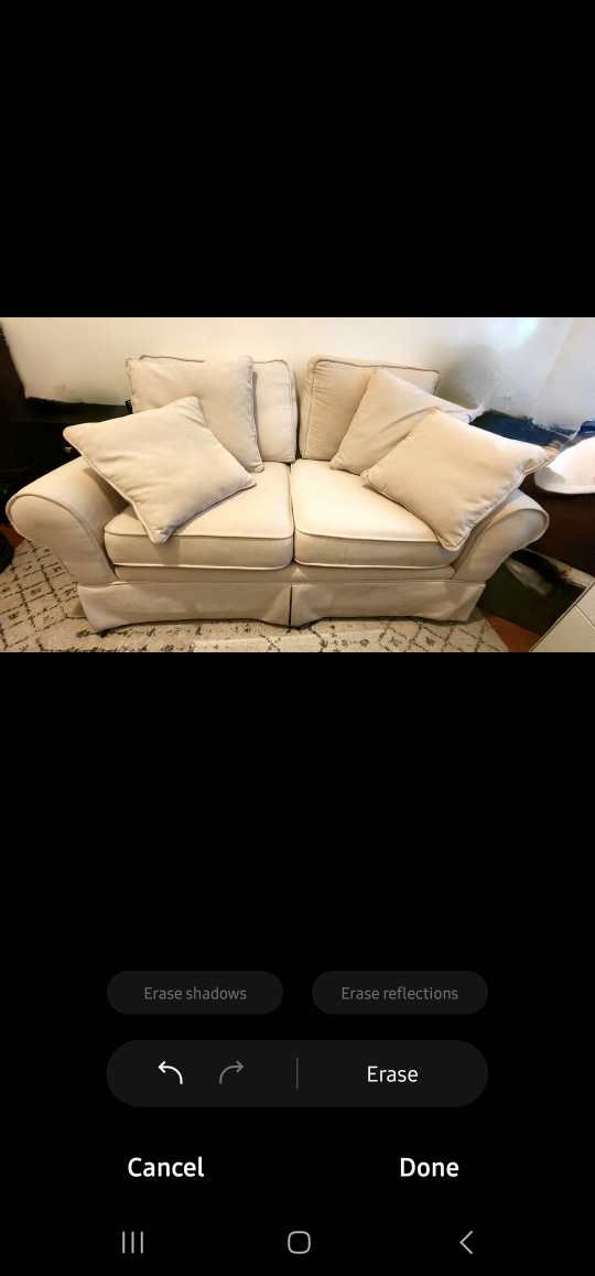 Love seat sofa