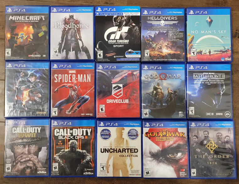 Playstation 4 games mint condition thumbnail
