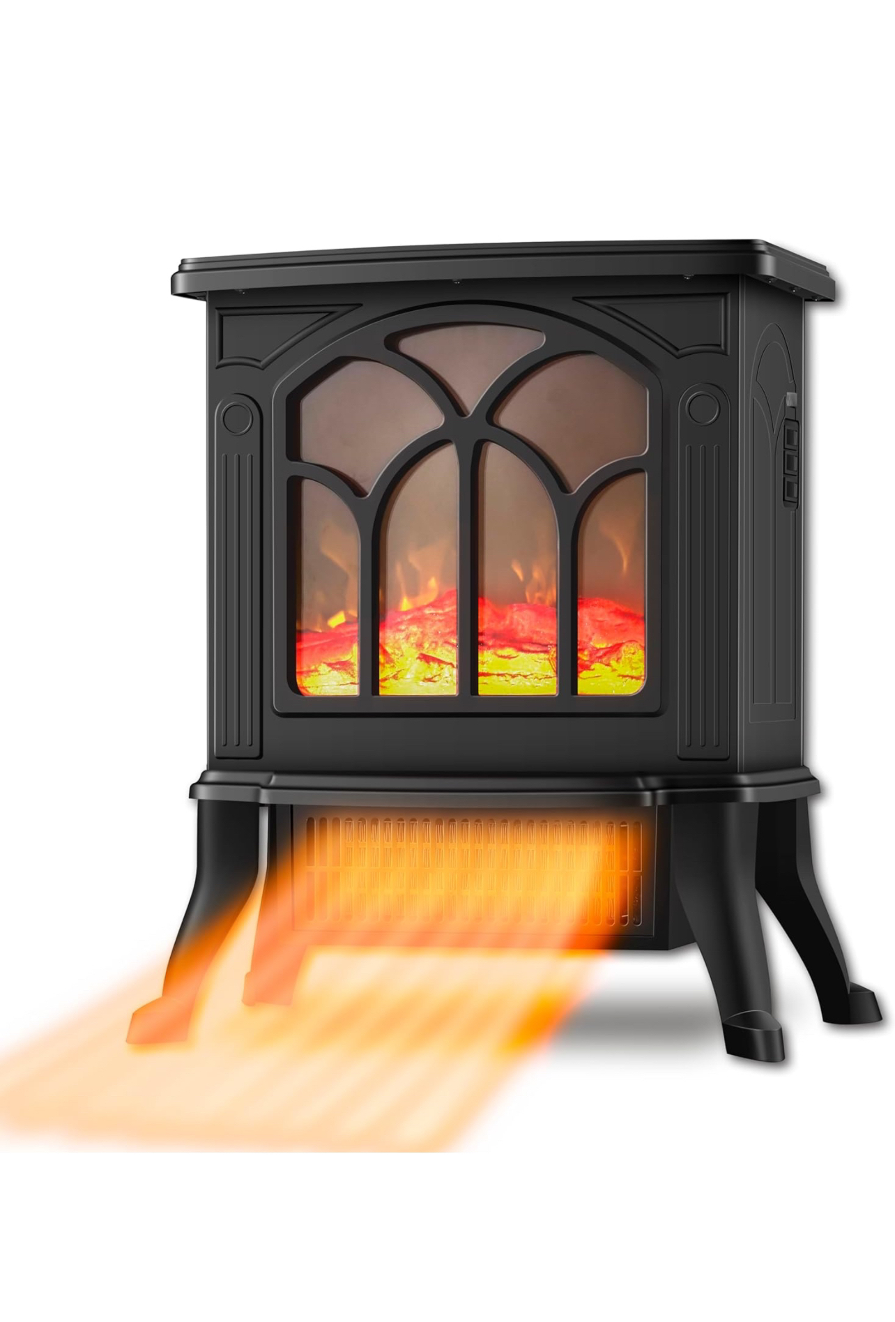 New Portable Electric Heater - Black Heater -- Winter Heater thumbnail